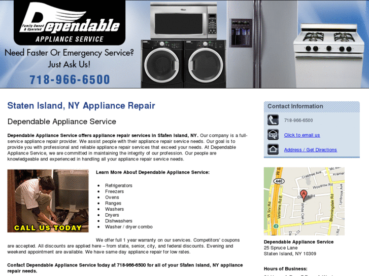 www.dependableappliancesi.com