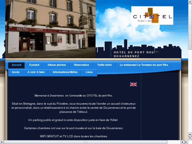 www.hoteldouarnenez.com