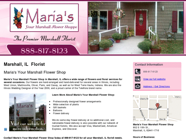 www.marshallflowershop.com