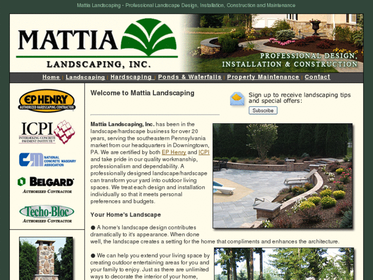 www.mattialandscaping.com