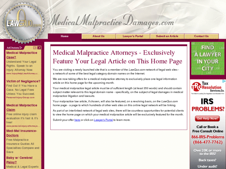 www.medicalmalpracticedamages.com