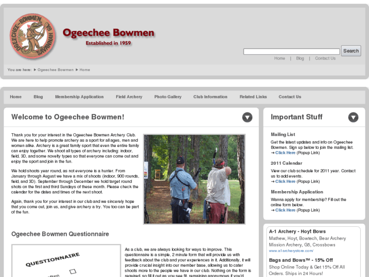 www.ogeecheebowmen.com