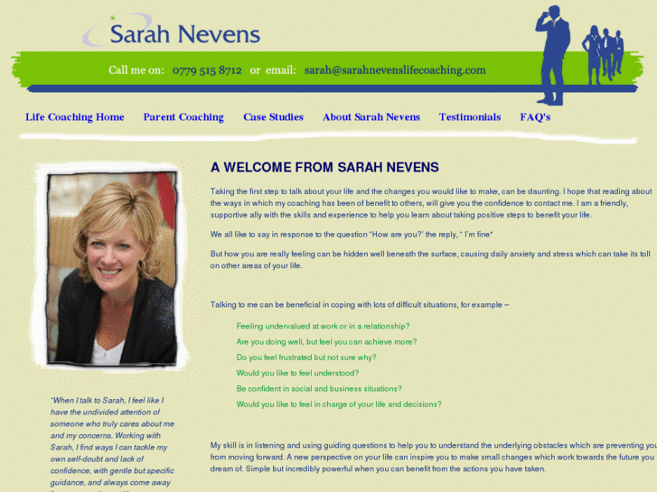 www.sarahnevenslifecoaching.com