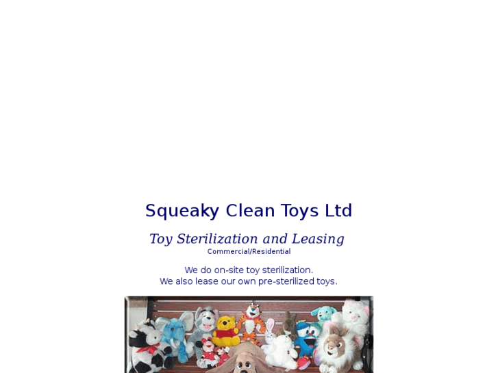 www.squeakycleantoys.com