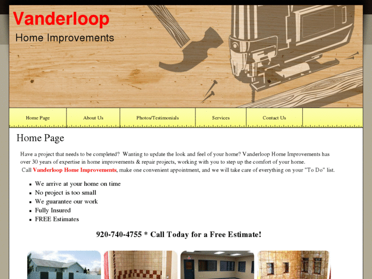 www.vanderloophomeimprovements.com