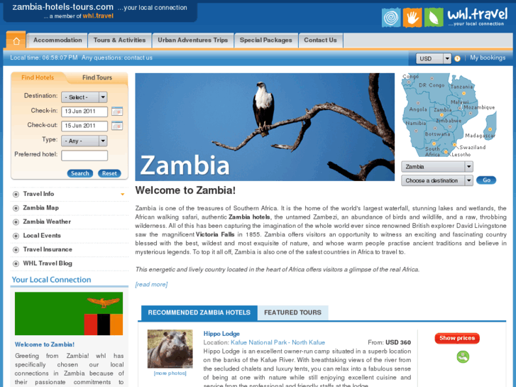 www.zambia-hotels-tours.com