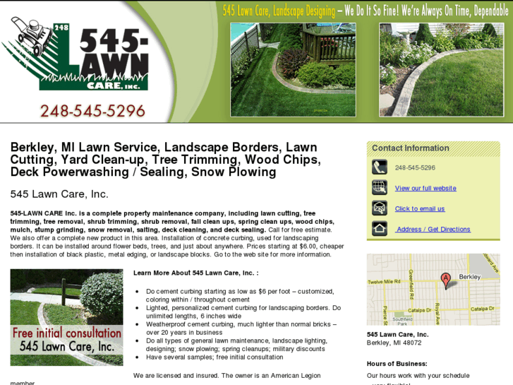 www.545lawncaremi.com