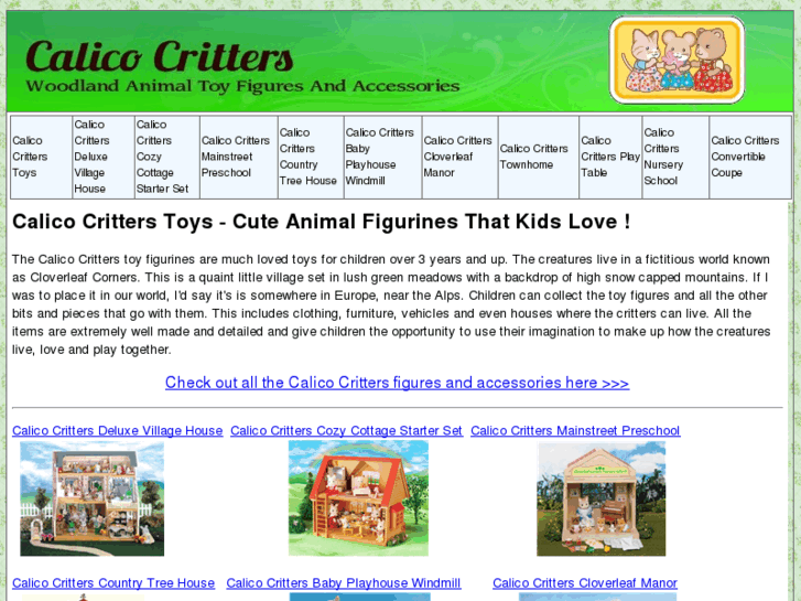 www.calicocritterstoys.org