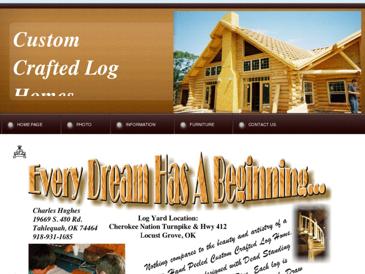 www.customcraftedloghomes.com