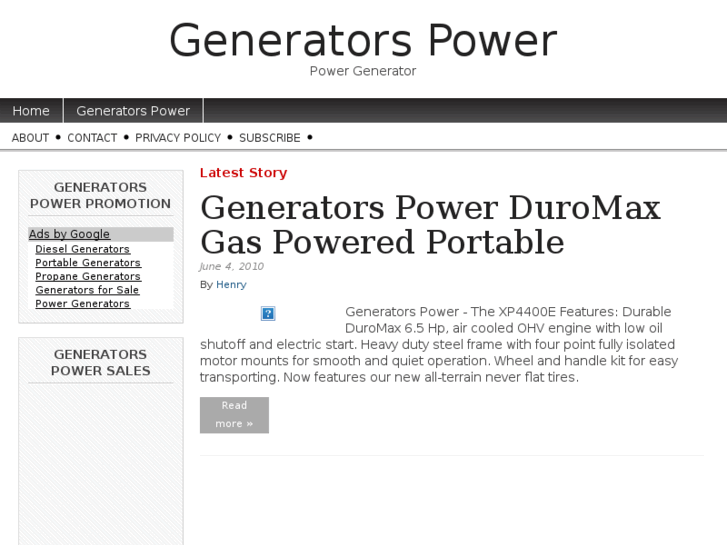 www.generatorspower.com