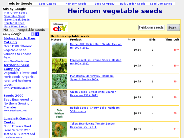 www.heirloomvegetableseed.com