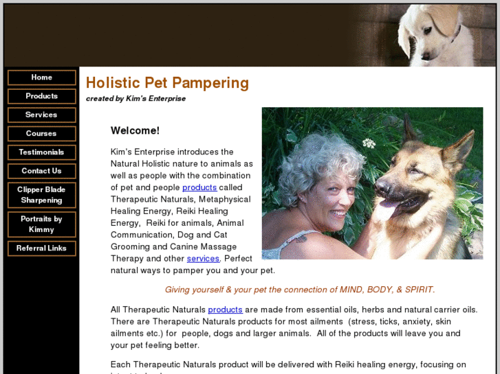 www.holisticpetpampering.com