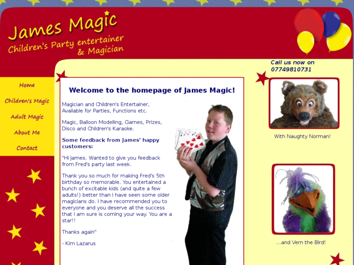 www.jamesmagic.com