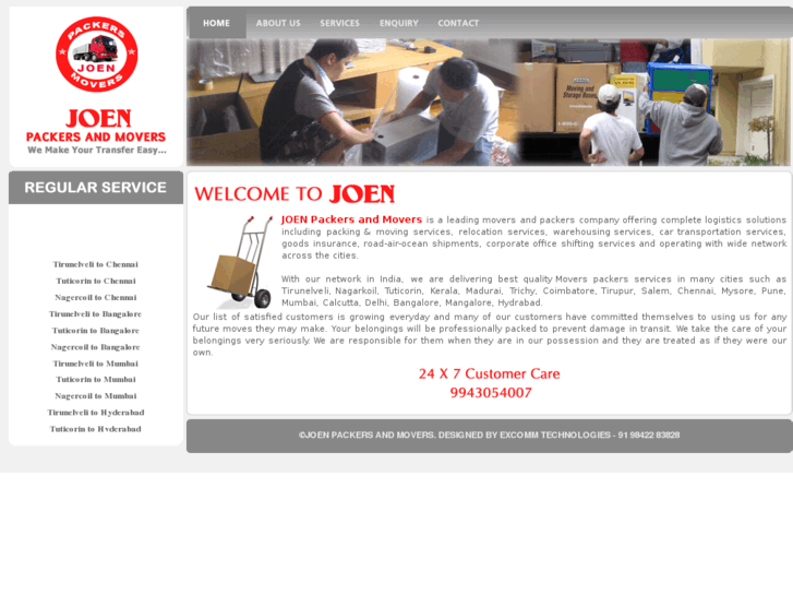 www.joenpackersandmovers.com