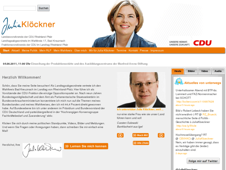 www.julia-kloeckner.de