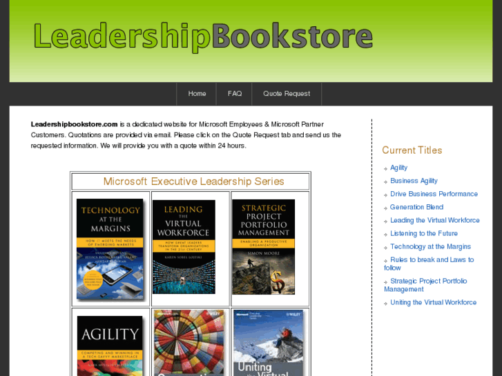 www.leadershipbookstore.com