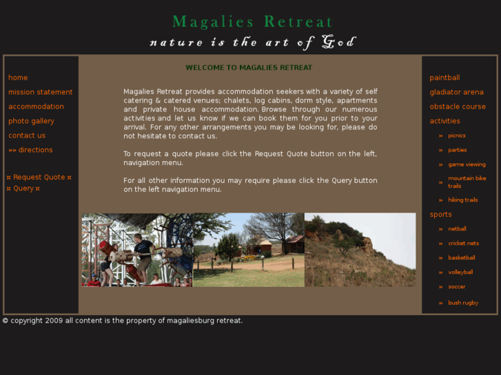 www.magaliesretreat.co.za