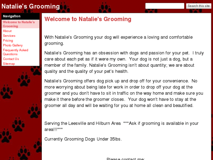 www.nataliesgrooming.com