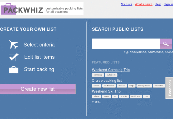 www.packwhiz.com