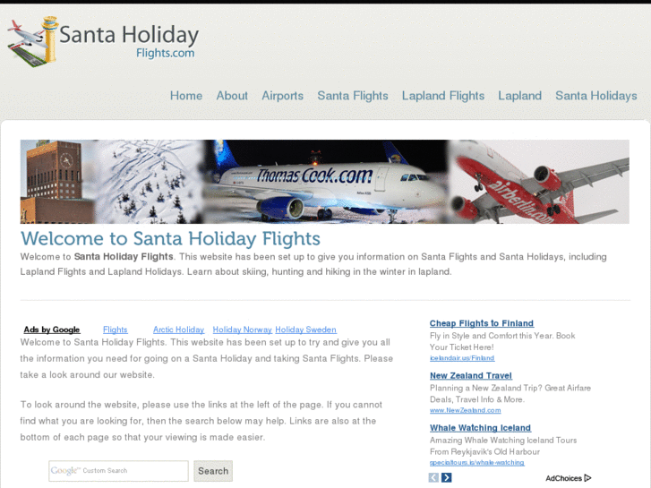 www.santaholidayflights.com