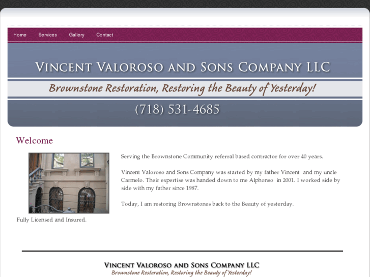 www.valorosoandsons.com