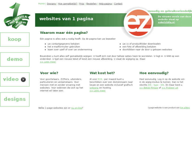 www.1-page-website.nl