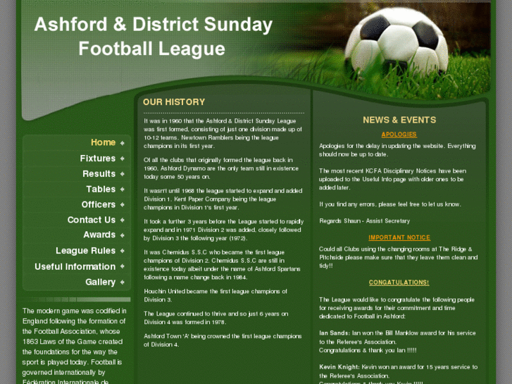 www.ashfordsundayleague.com