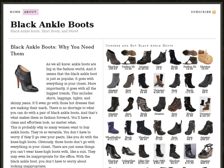 www.blackankleboot.com