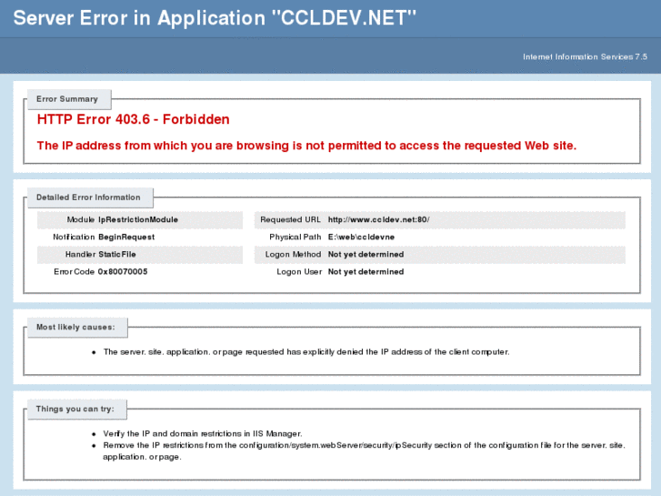 www.ccldev.net
