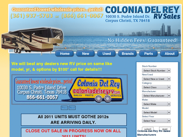 www.coloniadelreyrvsales.com