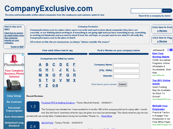 www.companyexclusive.com