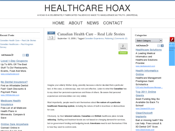 www.healthcarehoax.com