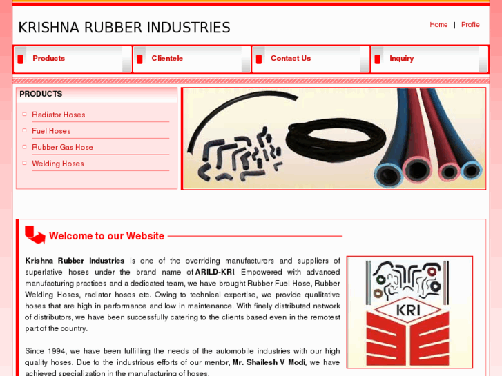 www.krishnarubberindustries.com