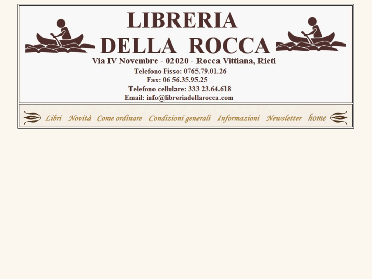 www.libreriadellarocca.com