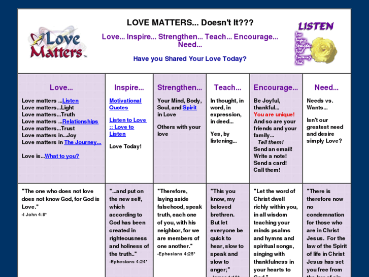 www.lovematters.org