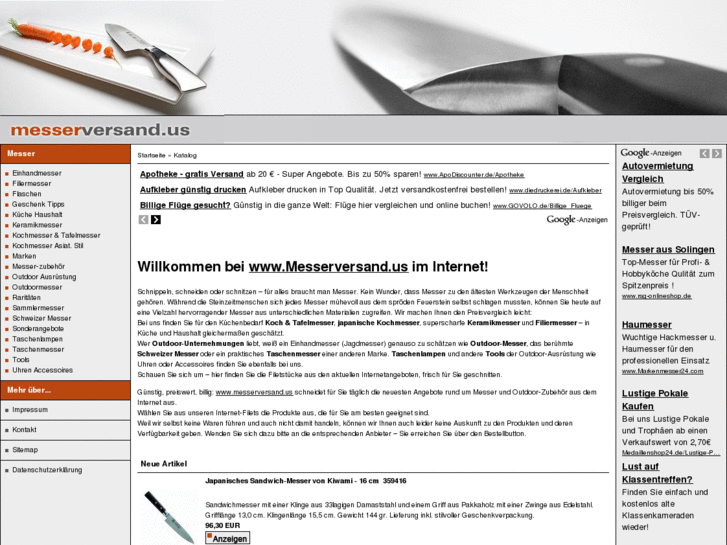 www.messerversand.us