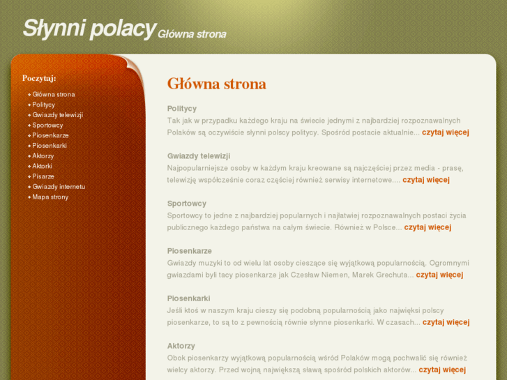 www.slynni-polacy.com