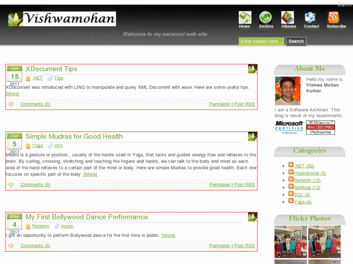 www.vishwamohan.com