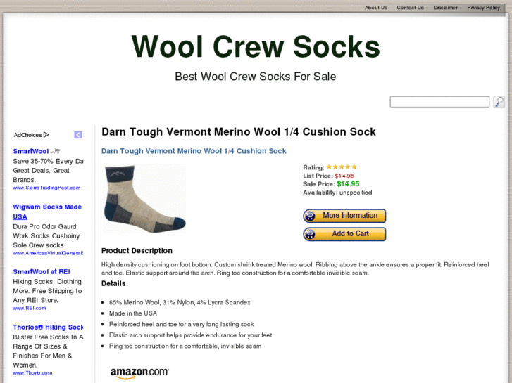 www.woolcrewsocks.com