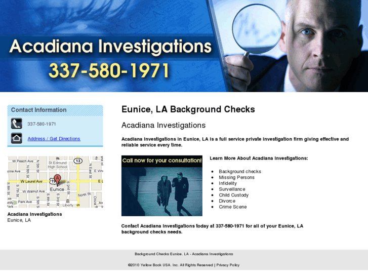 www.acadianainvestigations.net