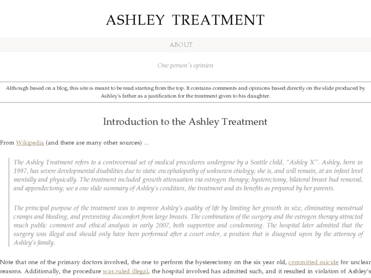 www.ashleytreatment.info