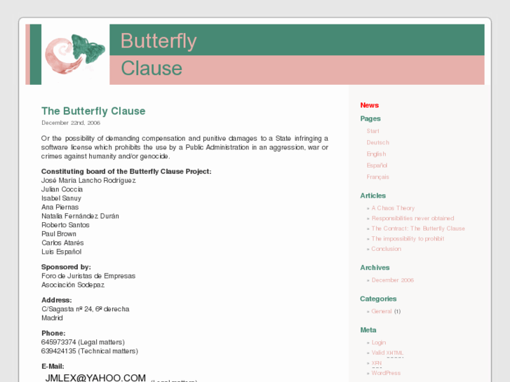 www.butterflyclause.org