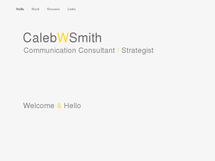 www.calebwsmith.com
