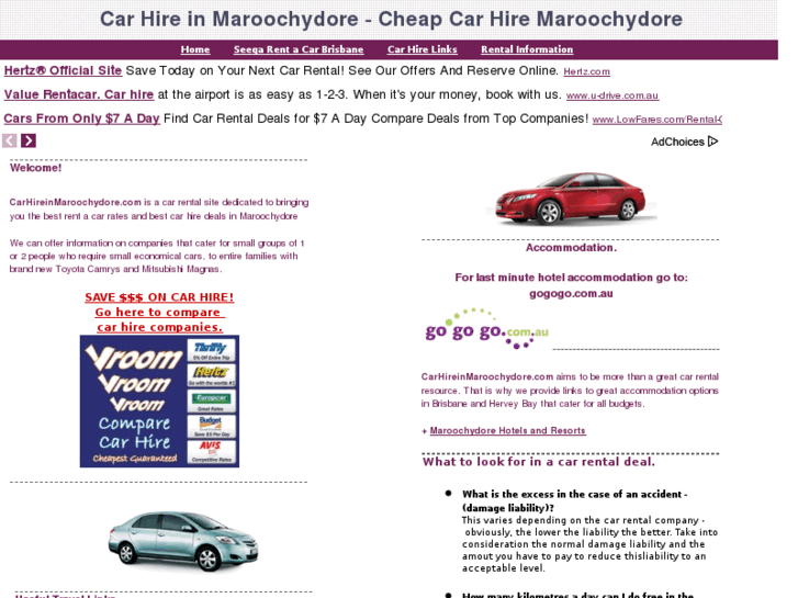 www.carhiremaroochydore.com