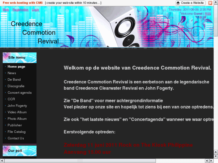 www.creedence-commotion.com