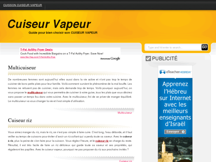 www.cuiseurvapeur.net