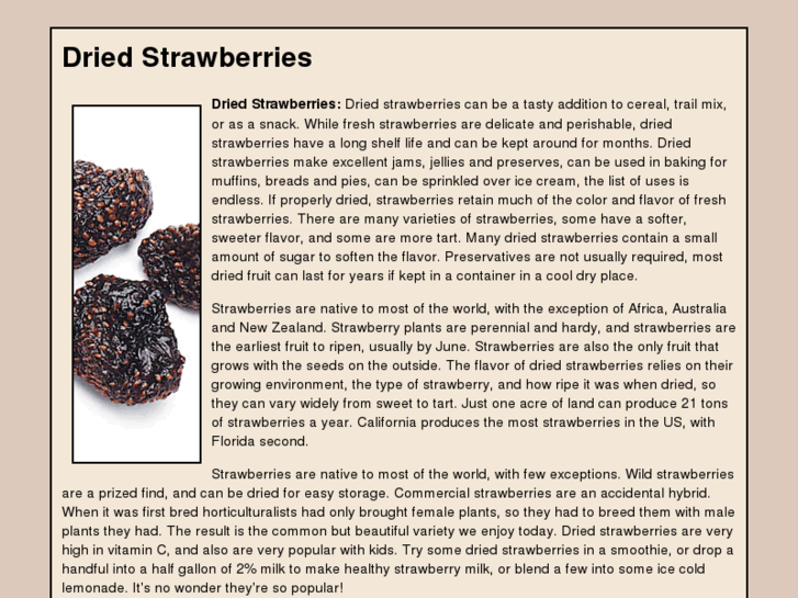 www.dried-strawberries.com