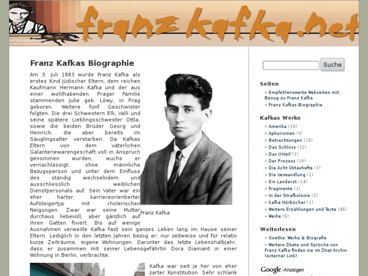 www.franz-kafka.net