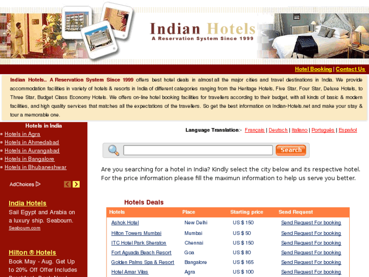 www.indian-hotels.net