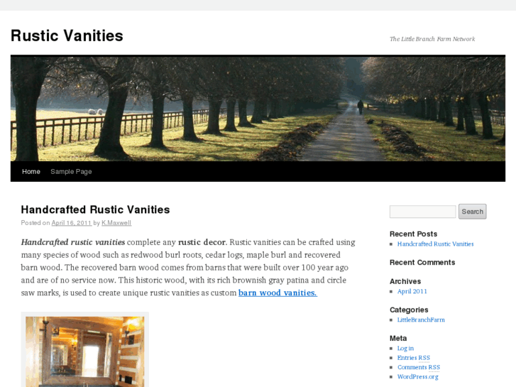 www.rusticvanities.net